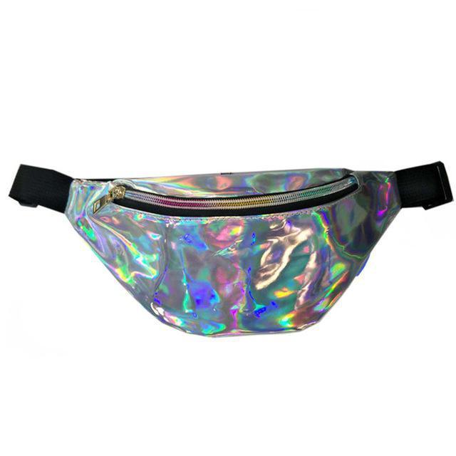 Holographic Patterned Fanny Pack Bags - The Burner Shop