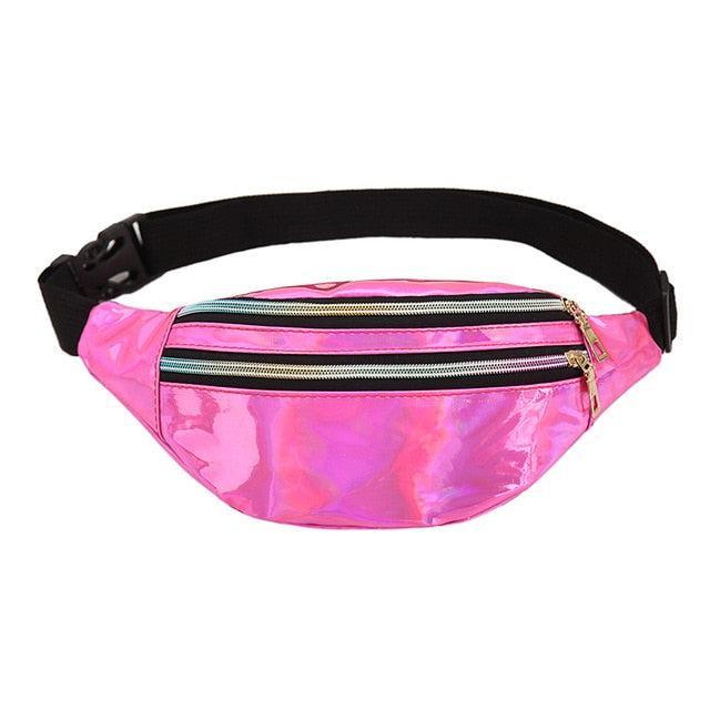 Holographic Patterned Fanny Pack Bags - The Burner Shop
