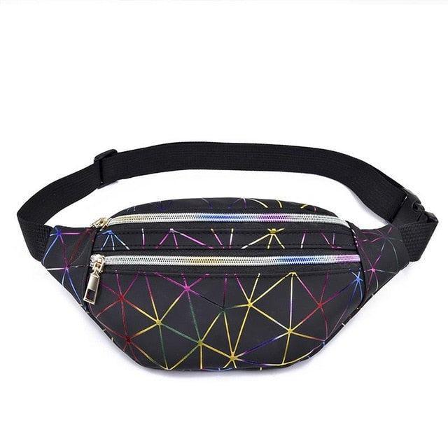 Holographic Patterned Fanny Pack Bags - The Burner Shop