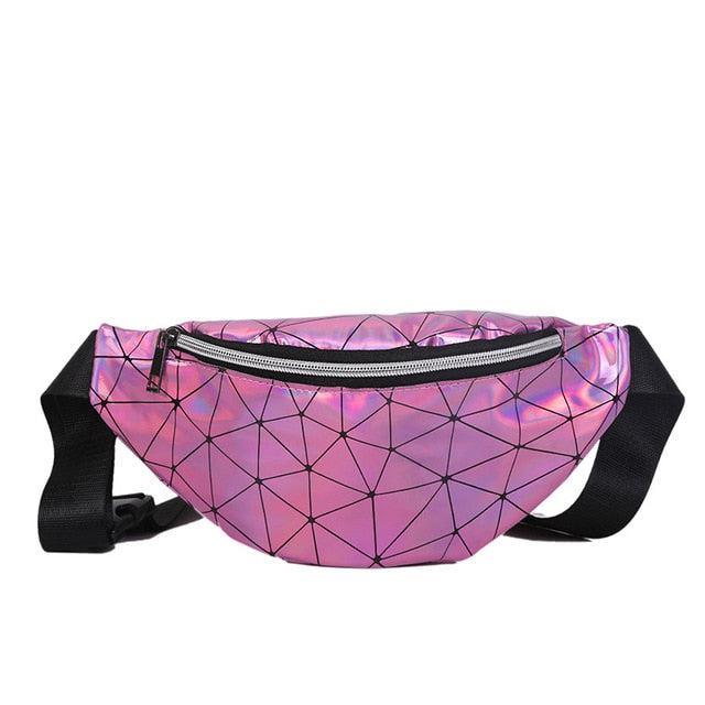 Holographic Patterned Fanny Pack Bags - The Burner Shop