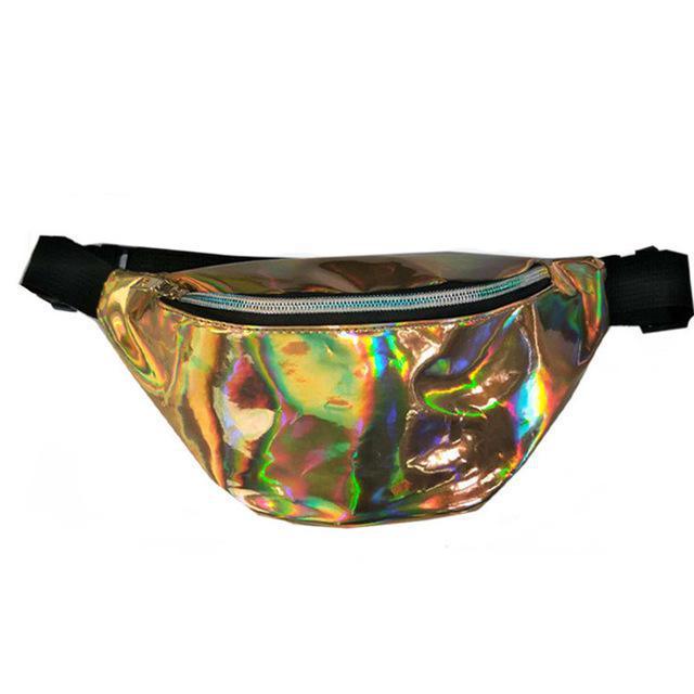 Holographic Patterned Fanny Pack Bags - The Burner Shop