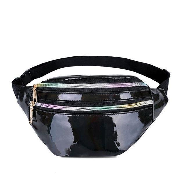 Holographic Patterned Fanny Pack Bags - The Burner Shop