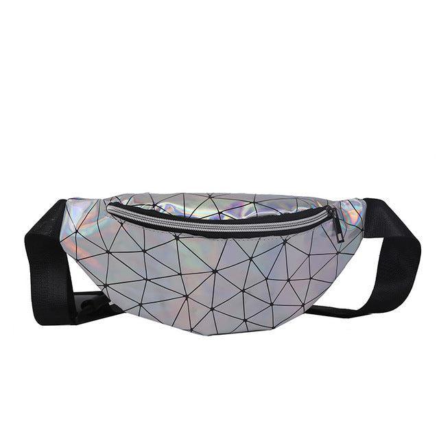 Holographic Patterned Fanny Pack Bags - The Burner Shop