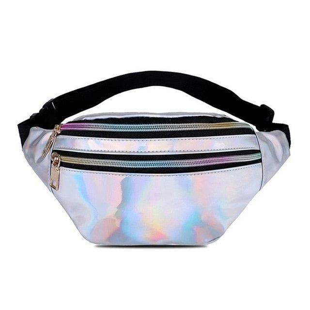 Holographic Patterned Fanny Pack Bags - The Burner Shop