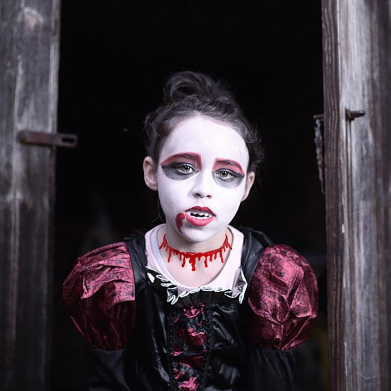 Horror Blood Drip Necklace Necklaces - The Burner Shop