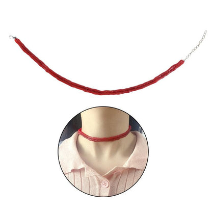 Horror Blood Drip Necklace Necklaces - The Burner Shop