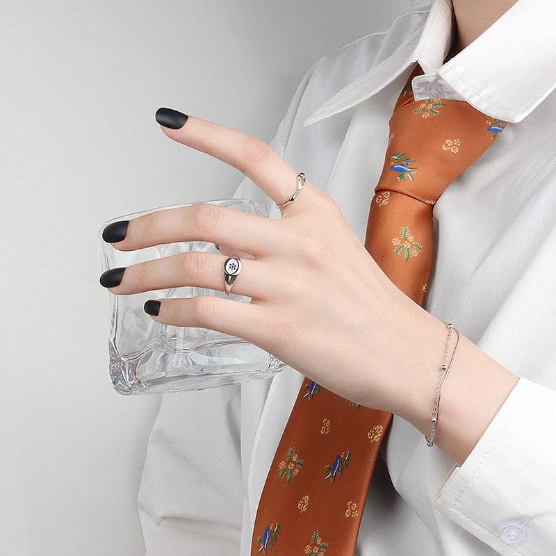 Irregular Geometric Boho Hollow Ring Rings - The Burner Shop