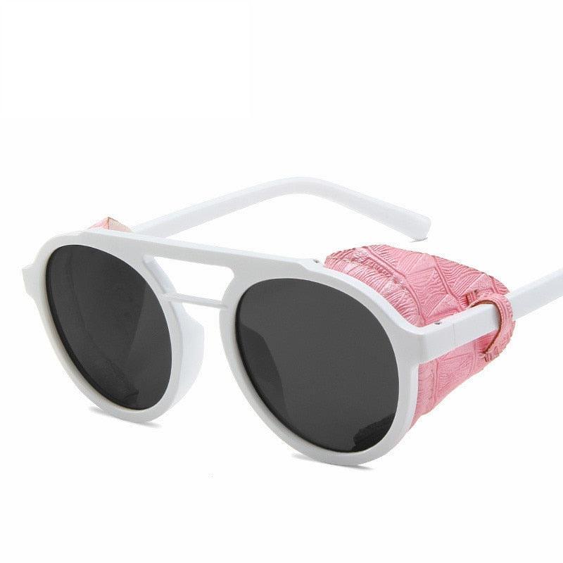 Jazz Steampunk Round Sunglasses Sunglasses - The Burner Shop