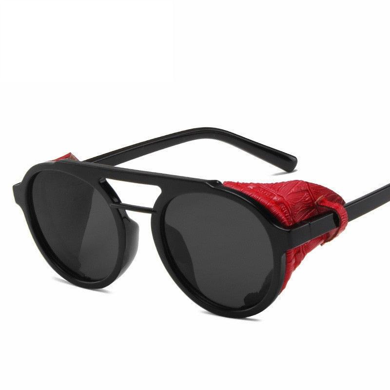 Jazz Steampunk Round Sunglasses Sunglasses - The Burner Shop