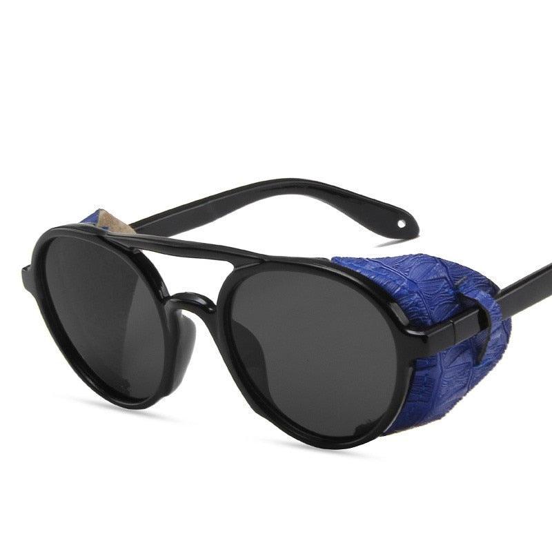 Jazz Steampunk Round Sunglasses Sunglasses - The Burner Shop