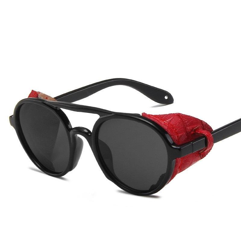Jazz Steampunk Round Sunglasses Sunglasses - The Burner Shop