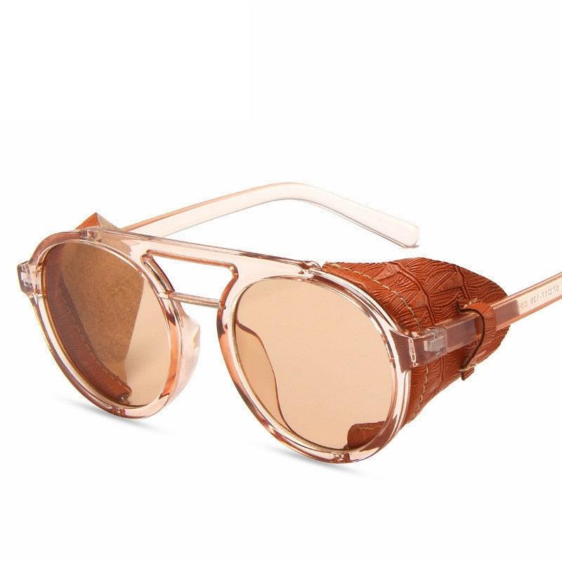Jazz Steampunk Round Sunglasses Sunglasses - The Burner Shop