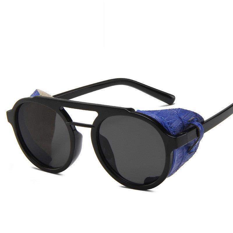 Jazz Steampunk Round Sunglasses Sunglasses - The Burner Shop