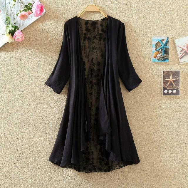 Lace Boho Cover Up Cover Ups - The Burner Shop