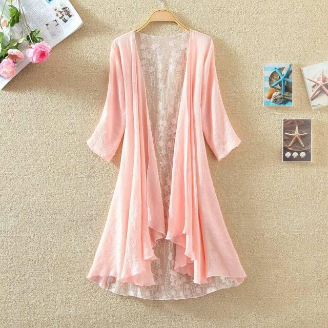 Lace Boho Cover Up Cover Ups - The Burner Shop