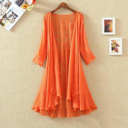 Lace Boho Cover Up Cover Ups - The Burner Shop