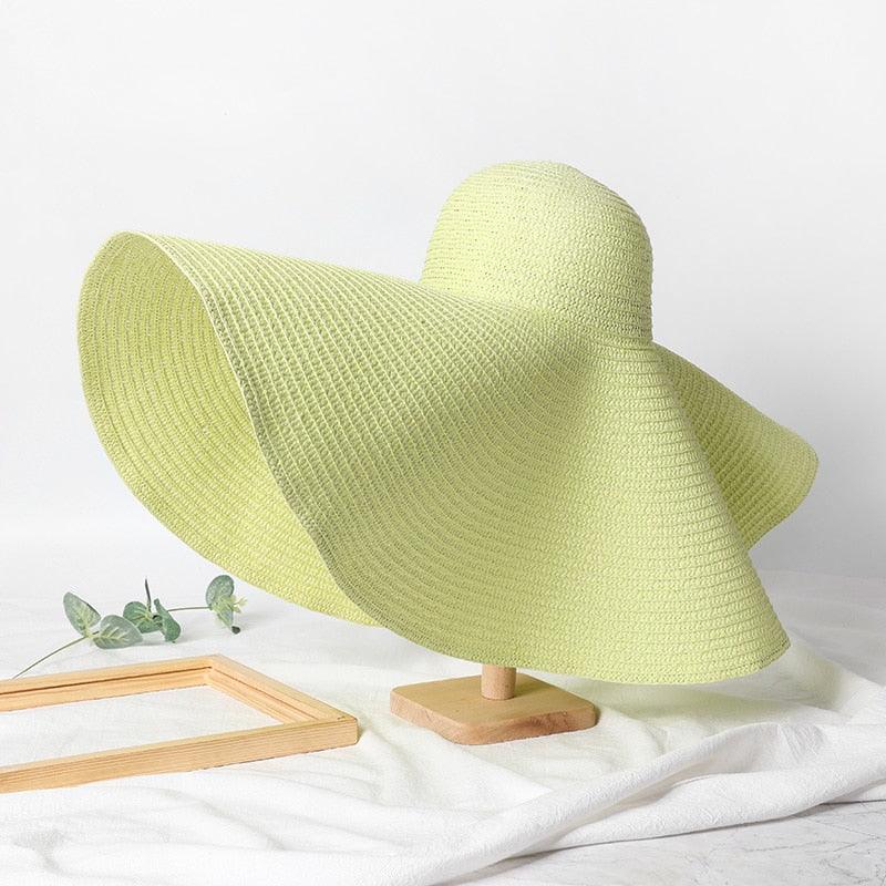 Large Wide Brim Foldable Sunhats Hats - The Burner Shop