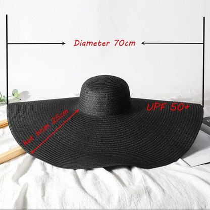 Large Wide Brim Foldable Sunhats Hats - The Burner Shop
