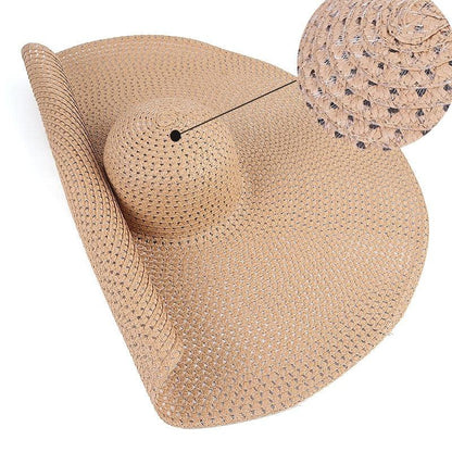 Large Wide Brim Foldable Sunhats Hats - The Burner Shop