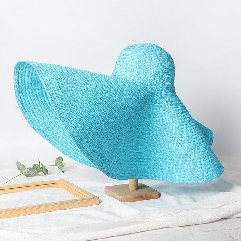 Large Wide Brim Foldable Sunhats Hats - The Burner Shop