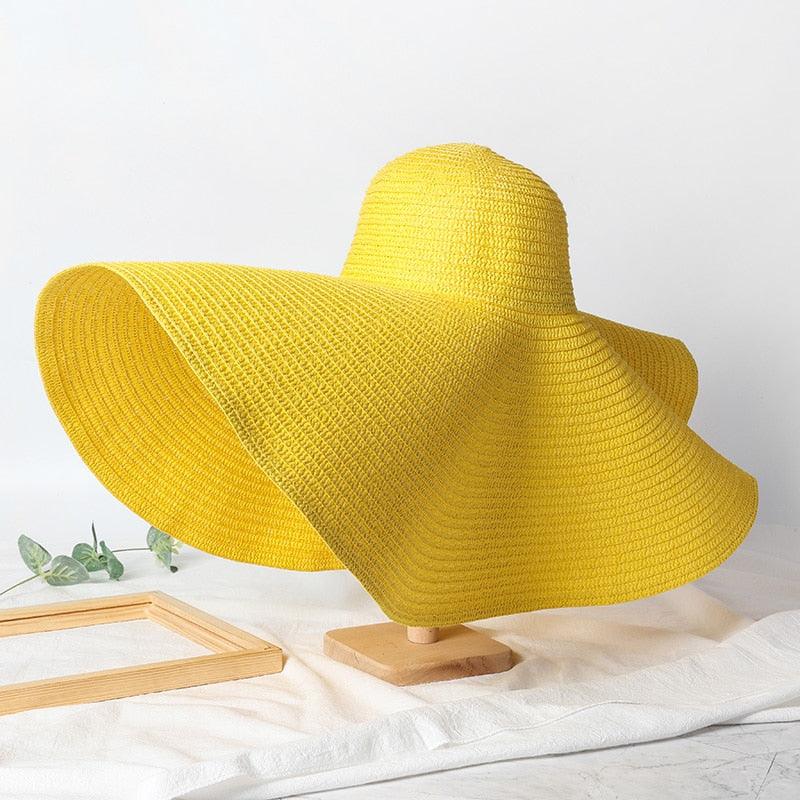 Large Wide Brim Foldable Sunhats Hats - The Burner Shop