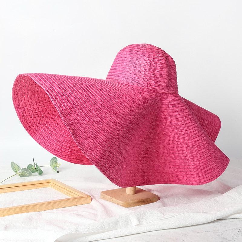 Large Wide Brim Foldable Sunhats Hats - The Burner Shop