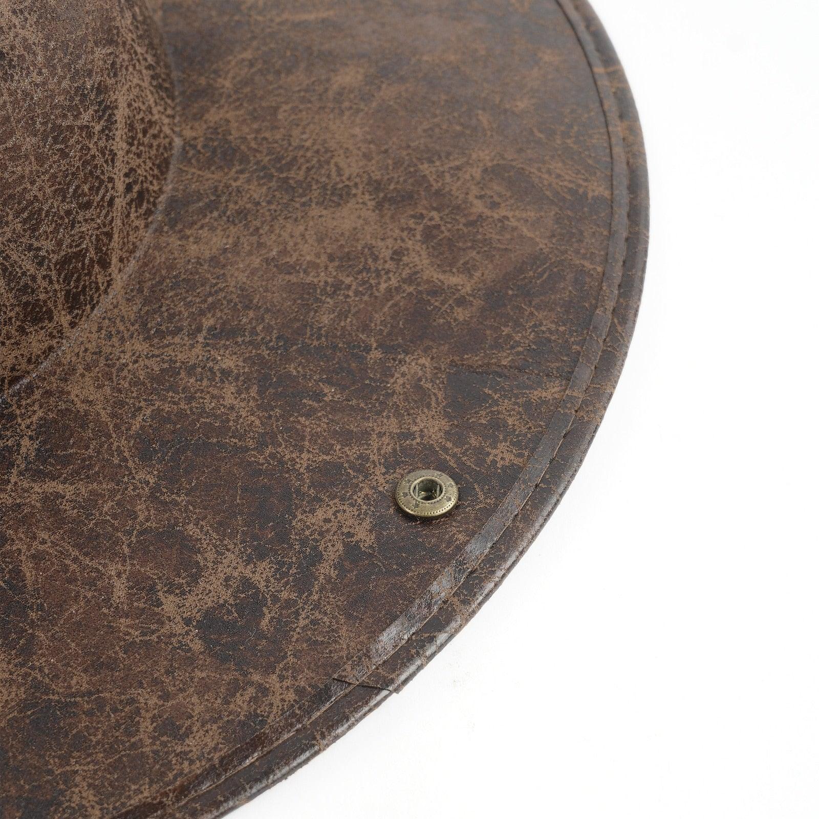 Leather Pirate Hat Hats - The Burner Shop