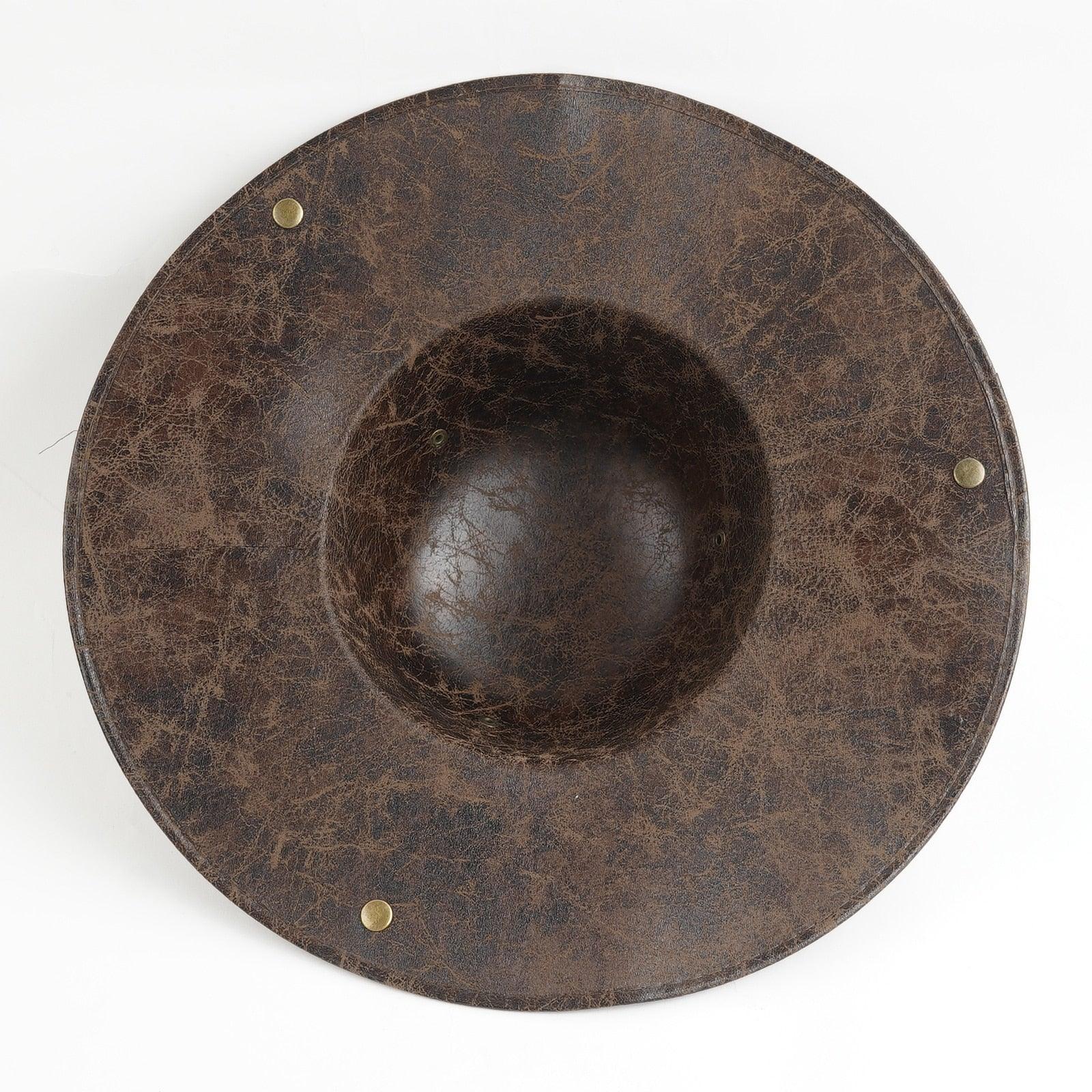 Leather Pirate Hat Hats - The Burner Shop