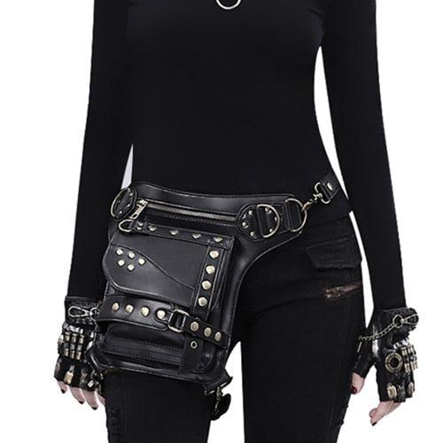 Leather Utility Belt Bag Bags - The Burner Shop