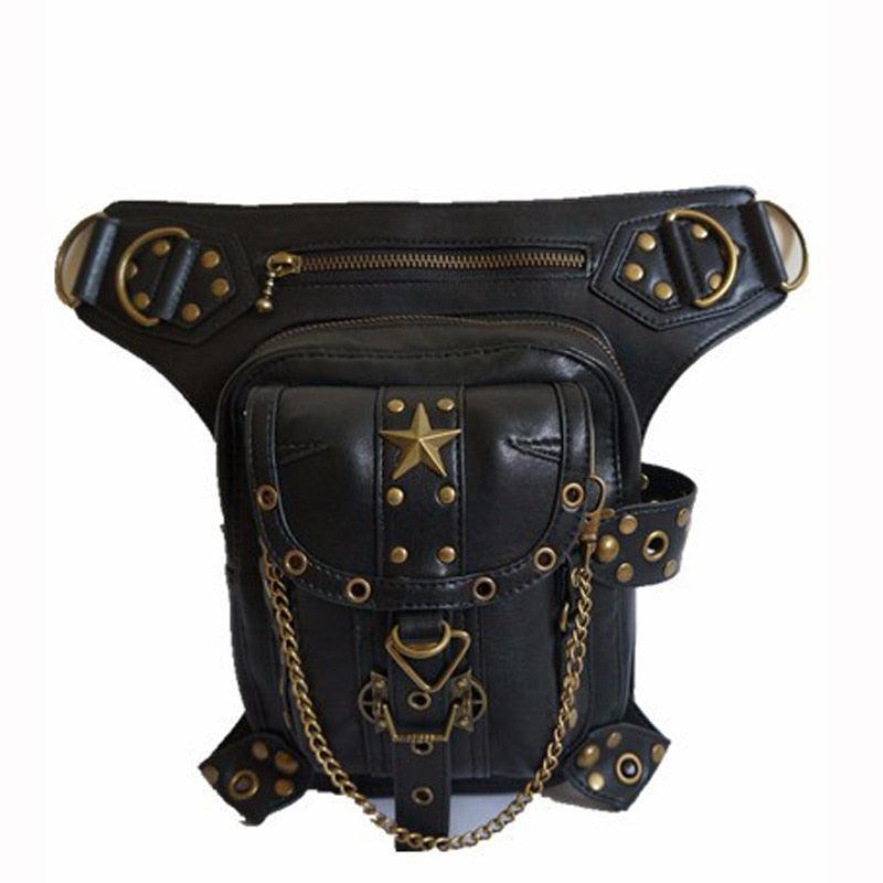 Leather Utility Belt Bag Bags - The Burner Shop