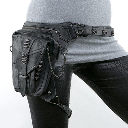 Leather Utility Belt Bag Bags - The Burner Shop