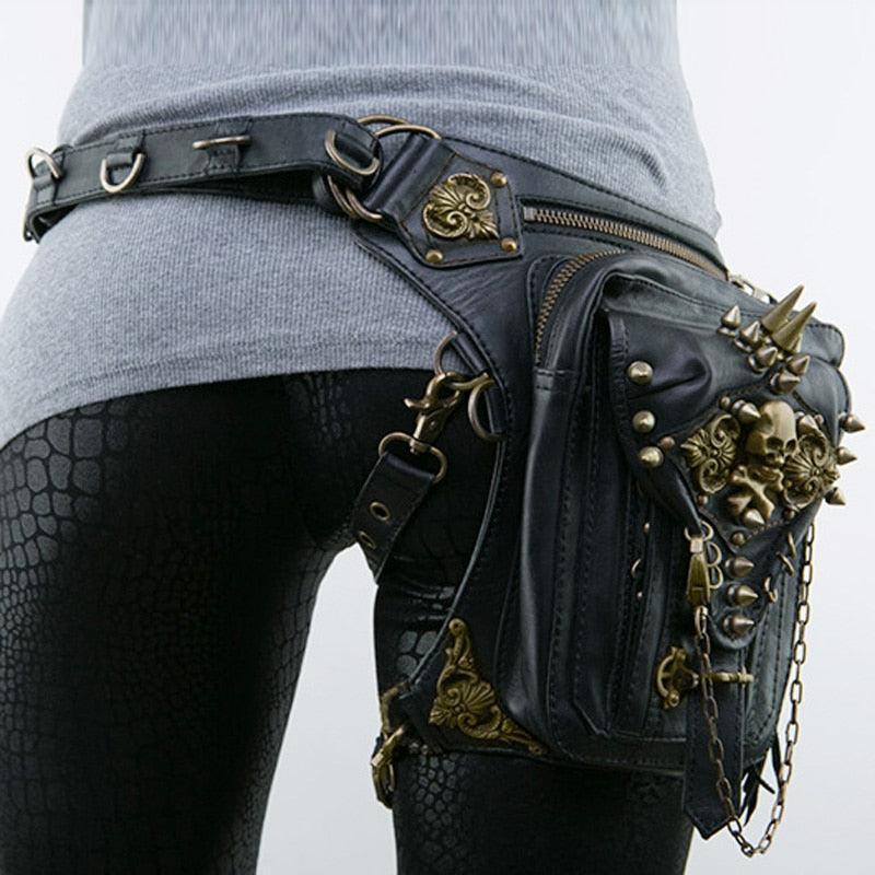 Leather Utility Belt Bag Bags - The Burner Shop