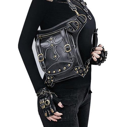 Leather Utility Belt Bag Bags - The Burner Shop