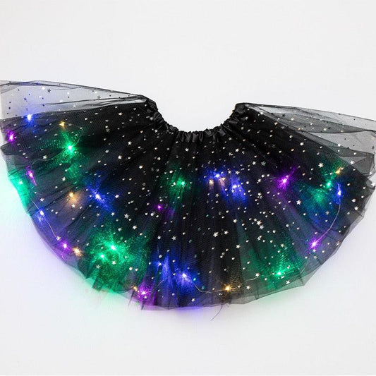 LED Glowing Light Adult Tutu Skirt Skirts - The Burner Shop