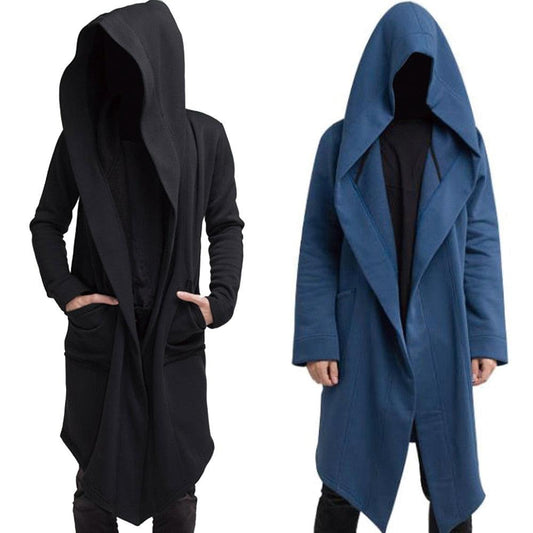 Long Hooded Cloak Cloaks - The Burner Shop