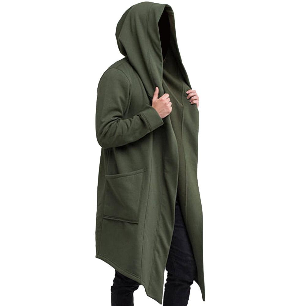 Long Hooded Cloak Cloaks - The Burner Shop