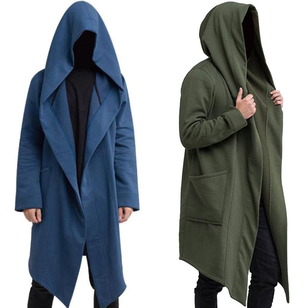 Long Hooded Cloak Cloaks - The Burner Shop