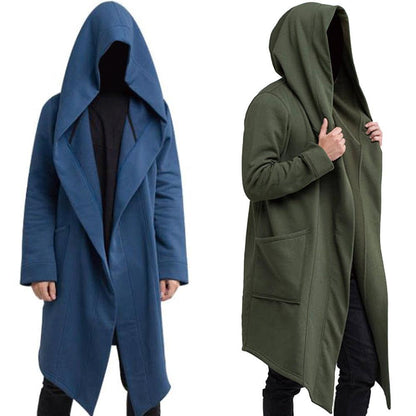 Long Hooded Cloak Cloaks - The Burner Shop