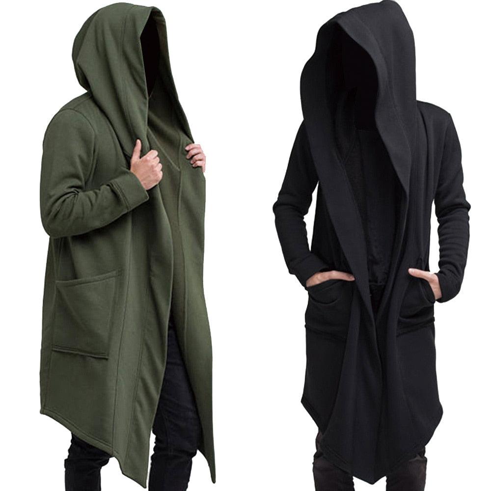 Long Hooded Cloak Cloaks - The Burner Shop