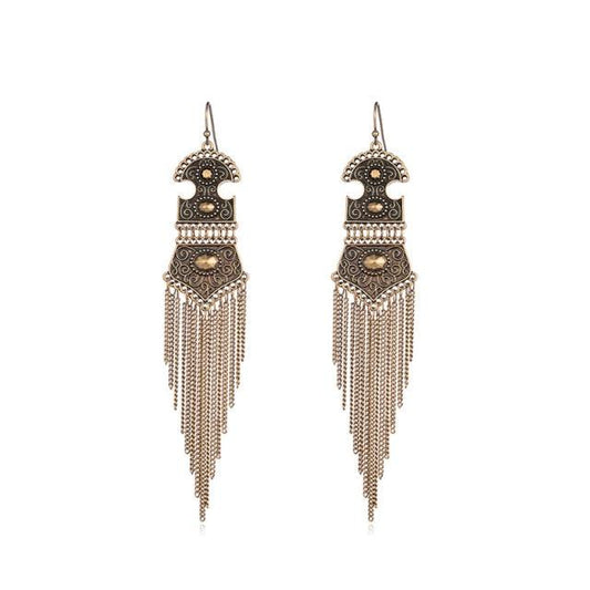 Long Tassel Earrings Earrings - The Burner Shop