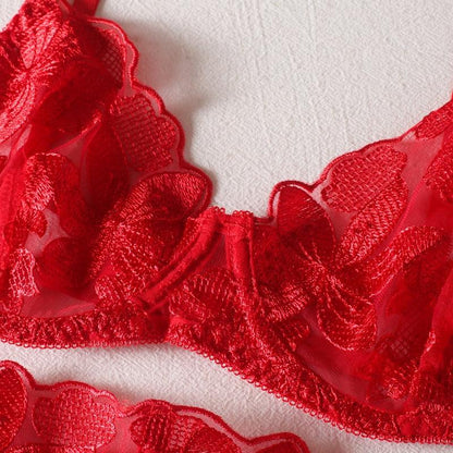 Luxury 3 Piece Lace Lingerie Bras - The Burner Shop