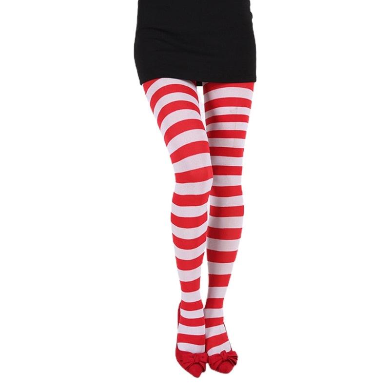 Marla Funky Striped Stockings Stockings - The Burner Shop