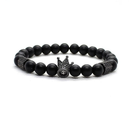 Matte Oxyn Stone Bead Bracelets Bracelets - The Burner Shop