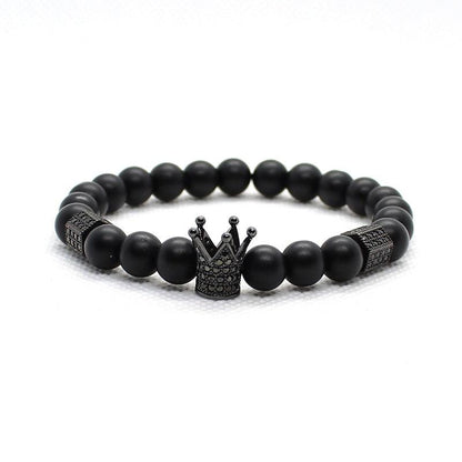 Matte Oxyn Stone Bead Bracelets Bracelets - The Burner Shop