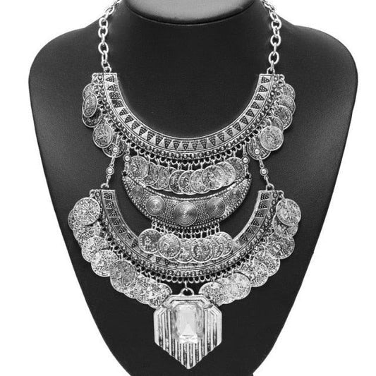 Maxi Gypsy Big Choker Necklaces Necklaces - The Burner Shop