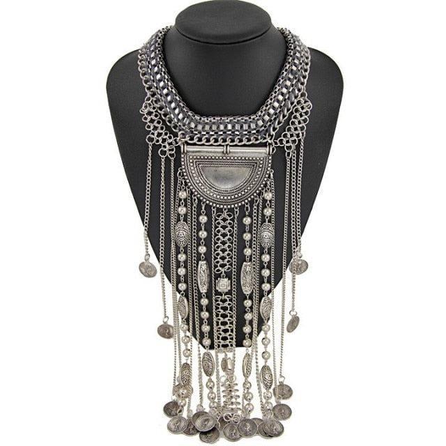 Maxi Gypsy Big Choker Necklaces Necklaces - The Burner Shop