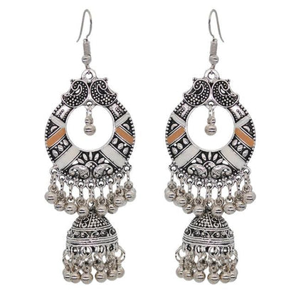 Metal Coin Drop Earrings Earrings - The Burner Shop