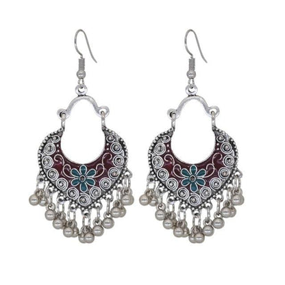Metal Coin Drop Earrings Earrings - The Burner Shop