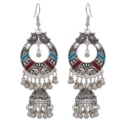 Metal Coin Drop Earrings Earrings - The Burner Shop
