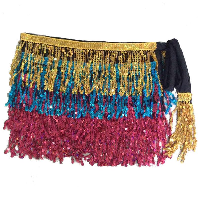 Mini Wrap Glitter Skirt Skirts - The Burner Shop